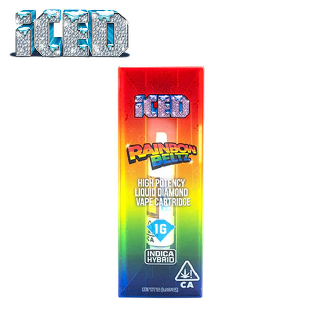 Iced - Rainbow Beltz - Liquid Diamond Vape Cartridge - 1g *B2G1 EVERYDAY* - Iced - 1g Cart - $17.99 - 510 Cartridges