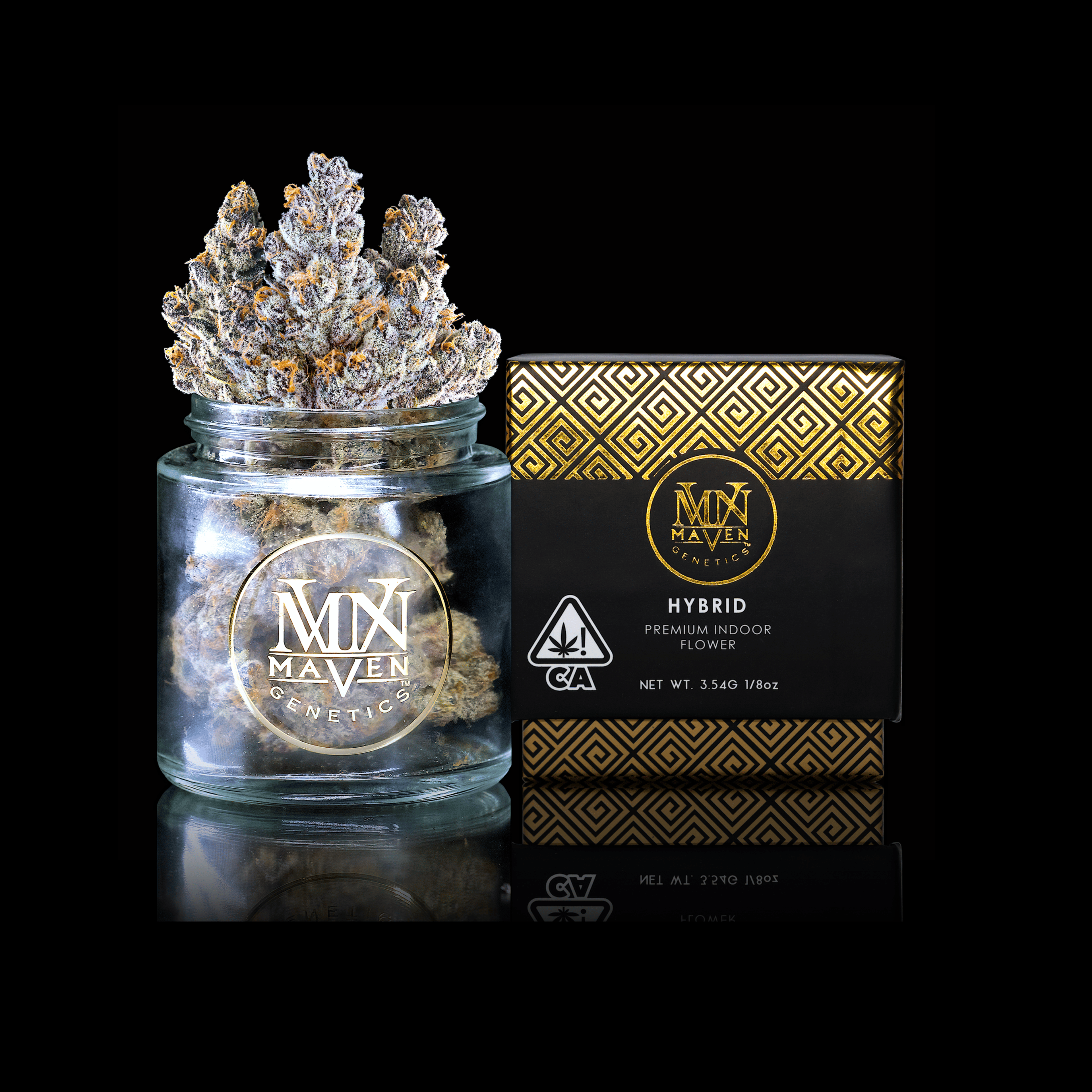 French Lotus - 3.5g - Maven Genetics - 3.5g - Hybrid - $46 - Flower/Infused Flower (3.5 Grams)