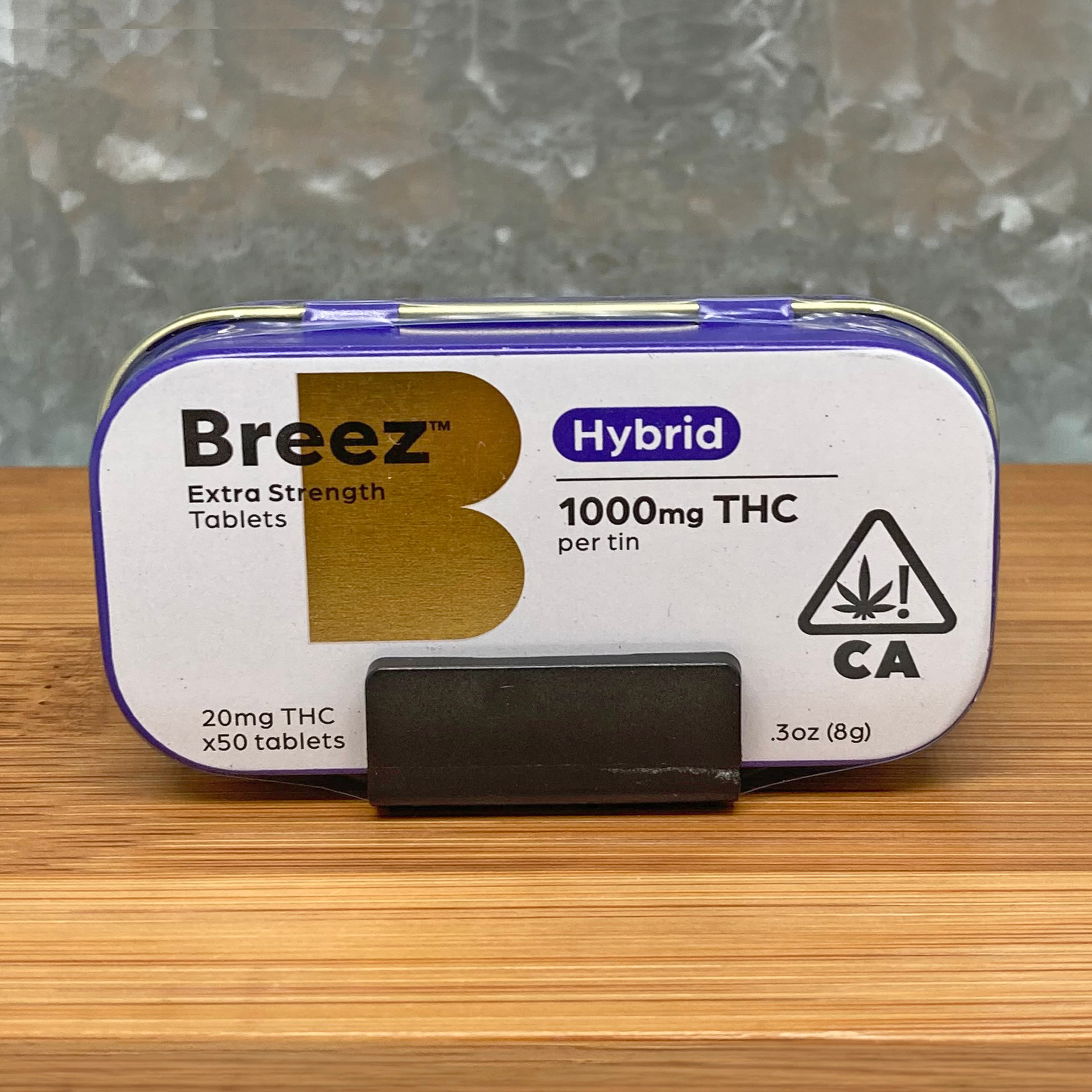 Hybrid THC Extra Strength Tablet Tin - Breez - - $70 - Capsule