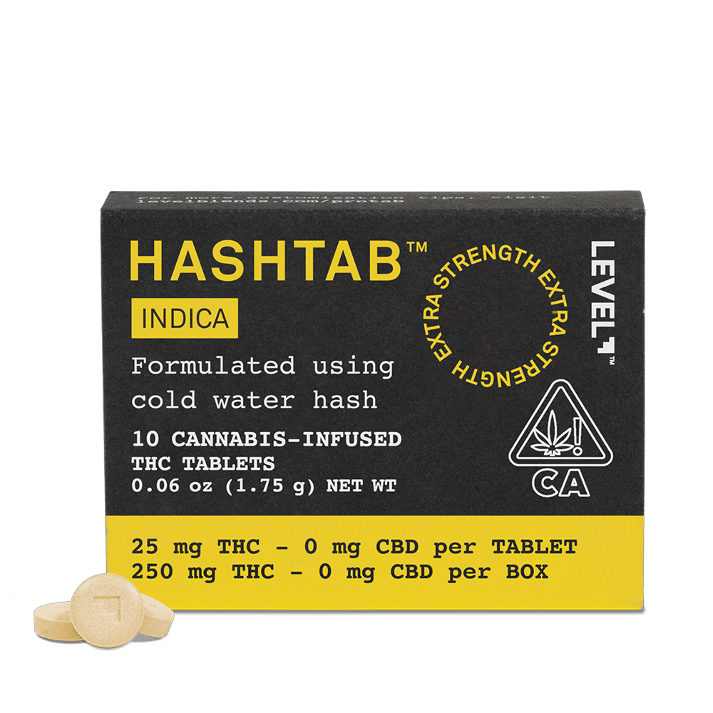 Indica Hashtab (250Mg) (10Pk) - Level - null - $26 - Pill