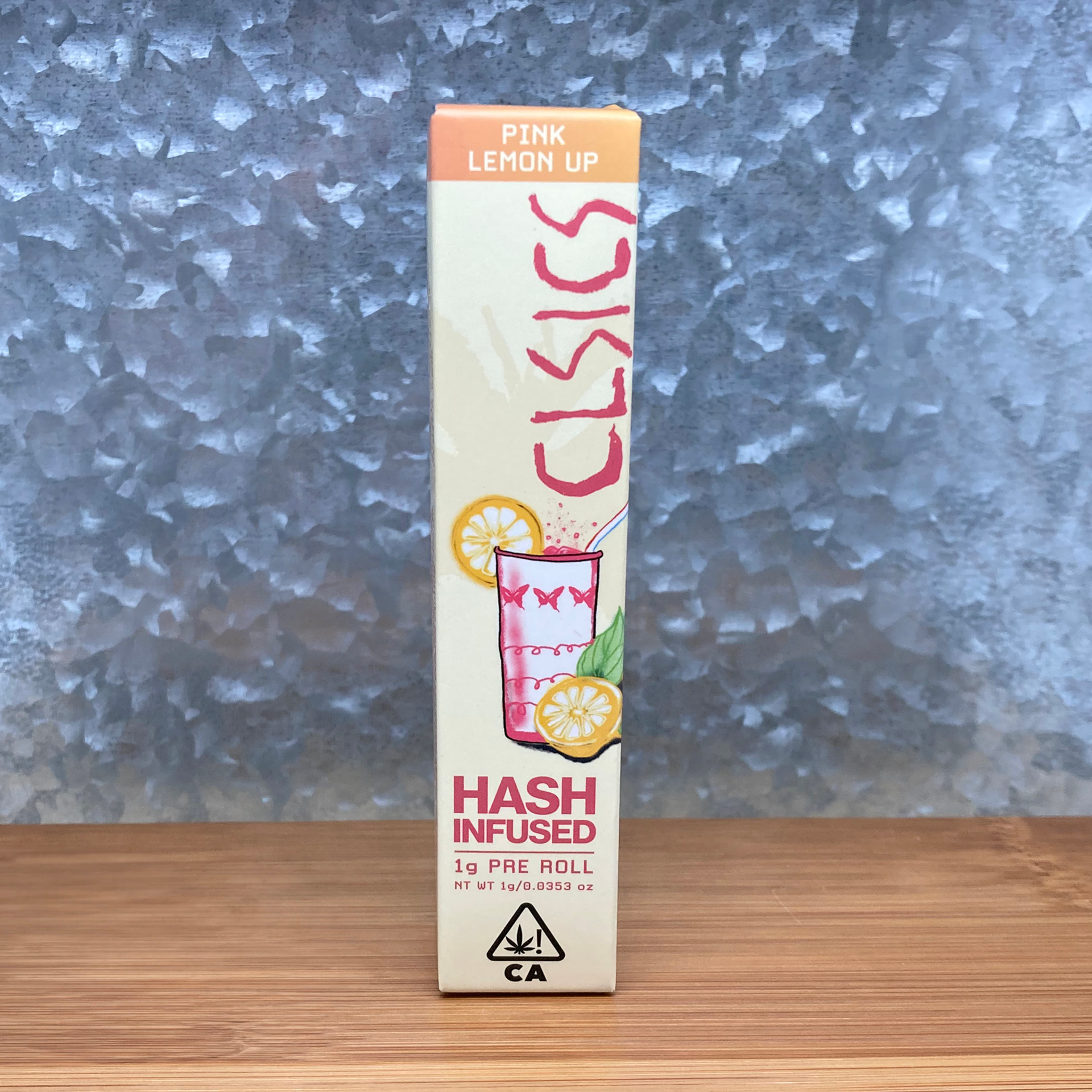 Pink Lemon Up Hash Infused 1g Joint - CLSICS - - $15 - Joint