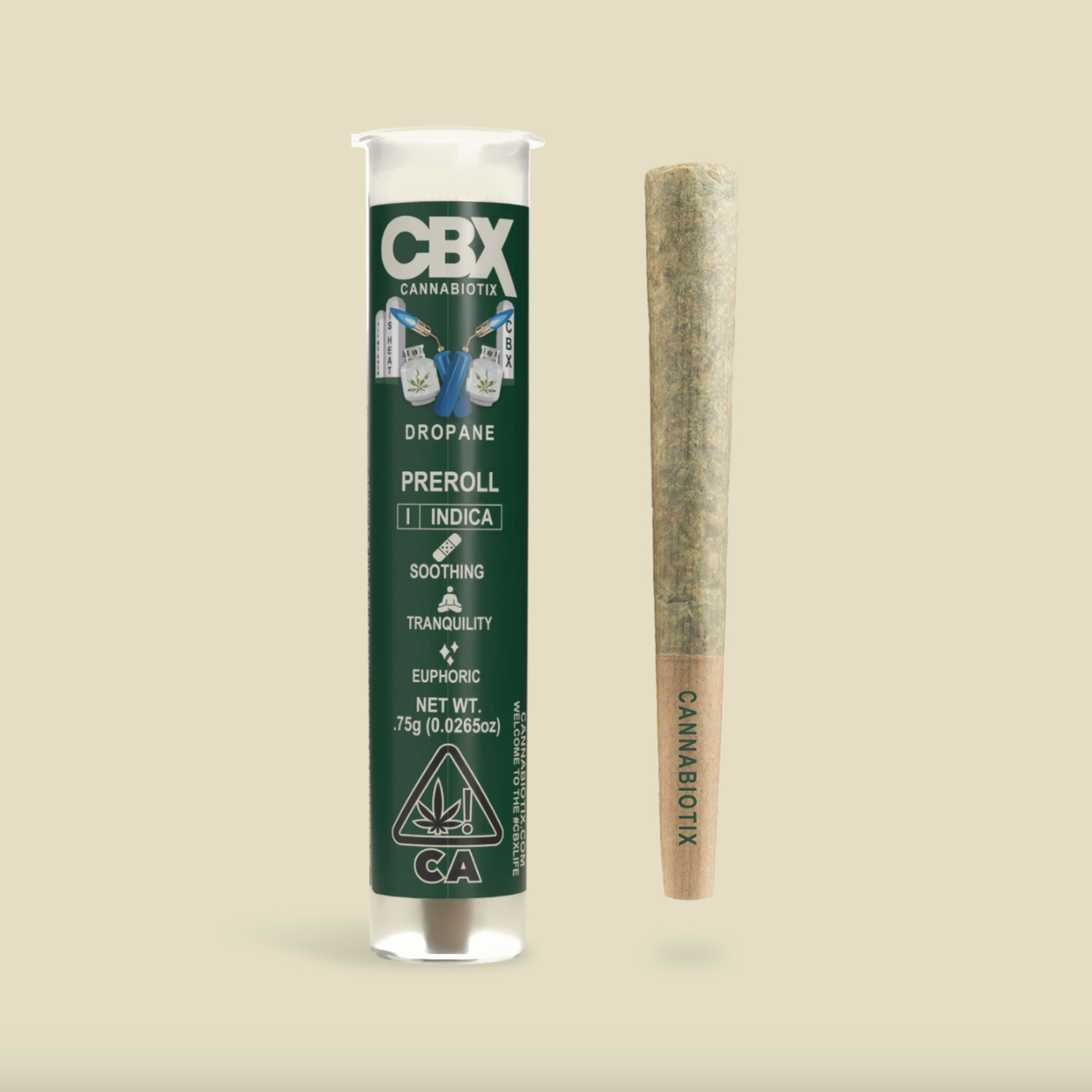 98 Octane (I) Pre Roll - .75g - Cannabiotix (CBX) - - $10 - Pre-Rolls