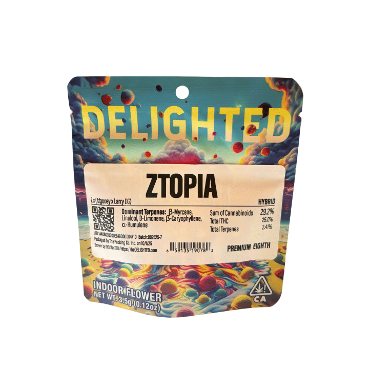 Delighted | 3.5g - Ztopia - Delighted -  - $24 - Flowers