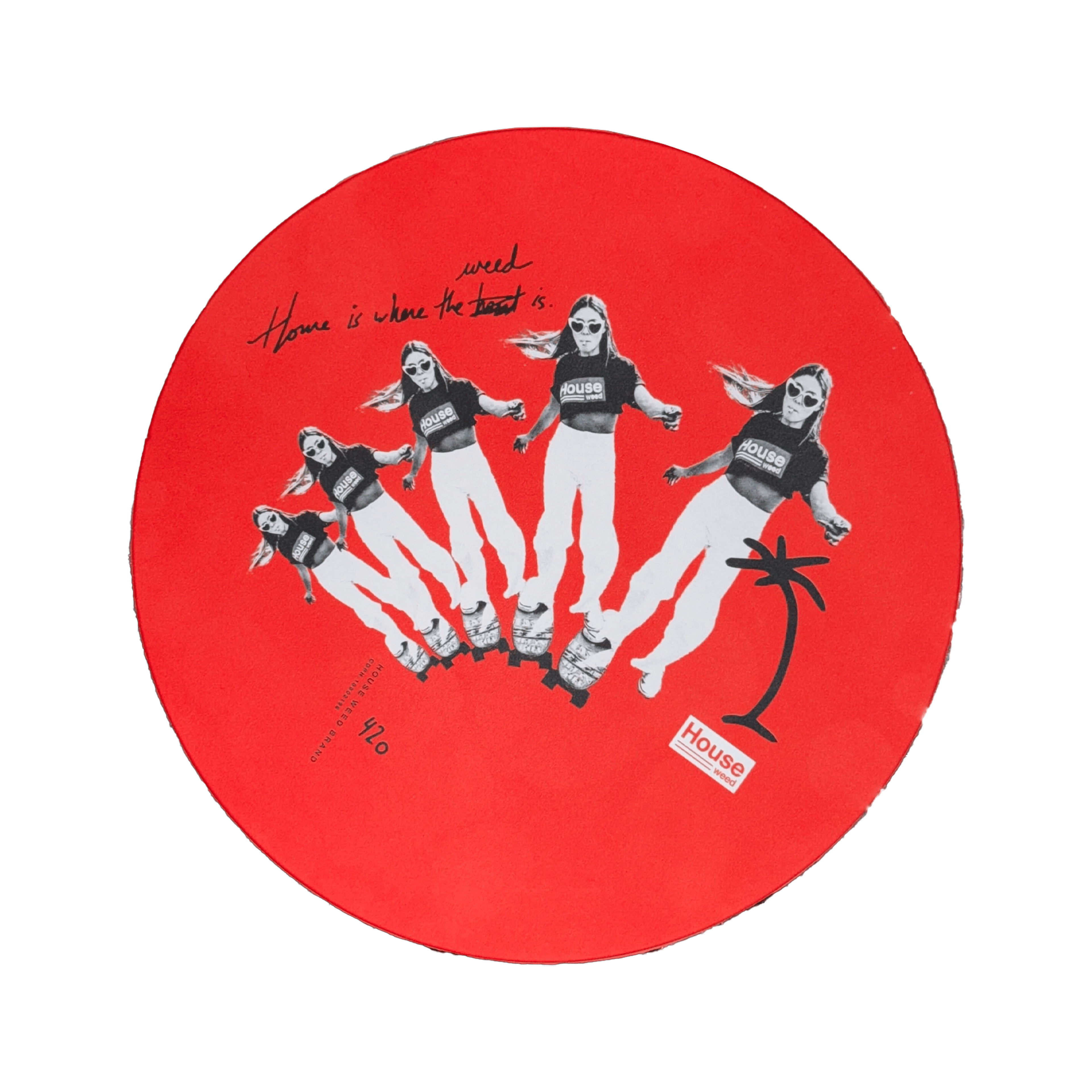 Silicone Dabbing Mat - House Weed - - $2.99 - Accessories