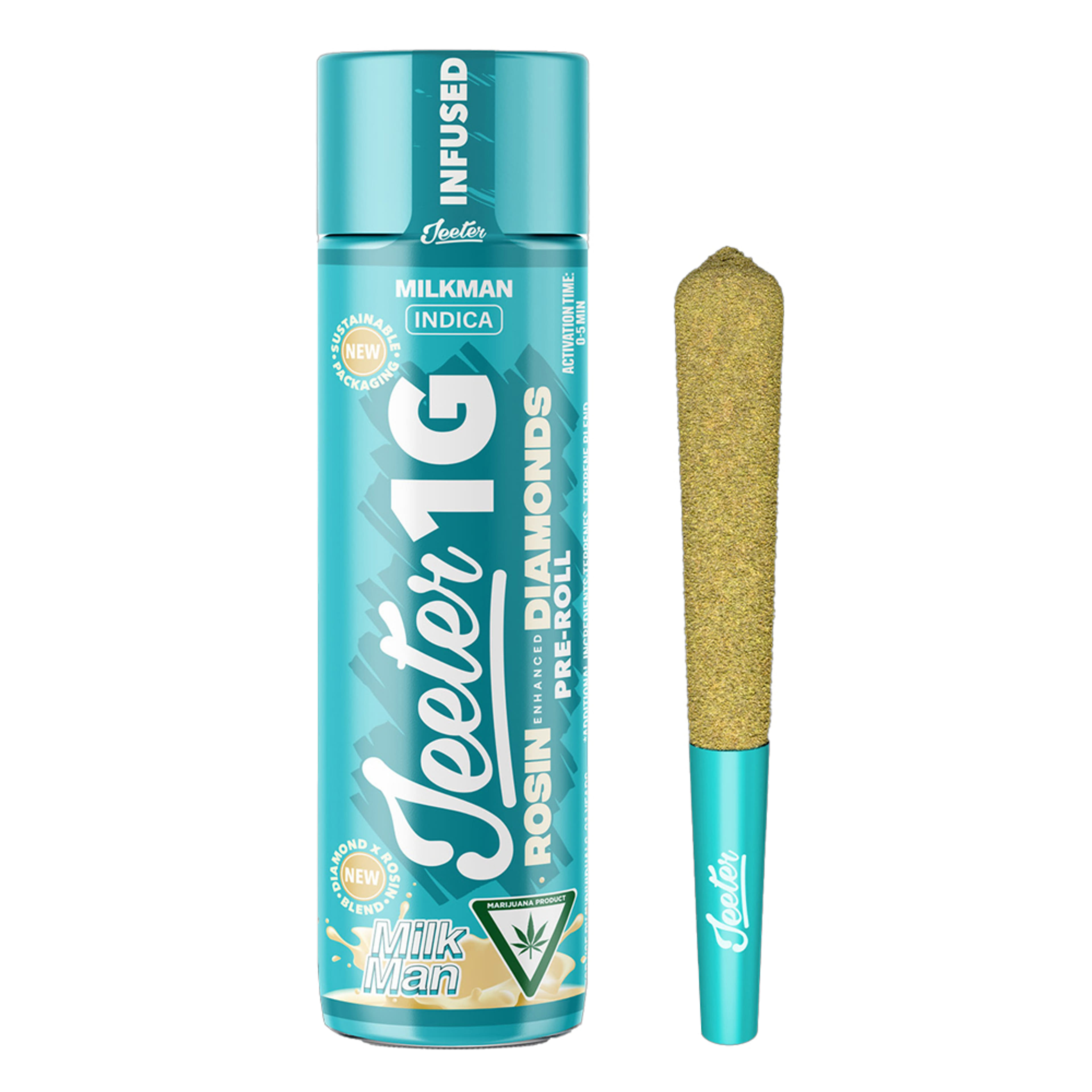 Milk Man (I) - 1g Infused Preroll *B2G1 EVERYDAY* - Jeeter - Milk Man (I) - $14.99 - Pre-Rolls