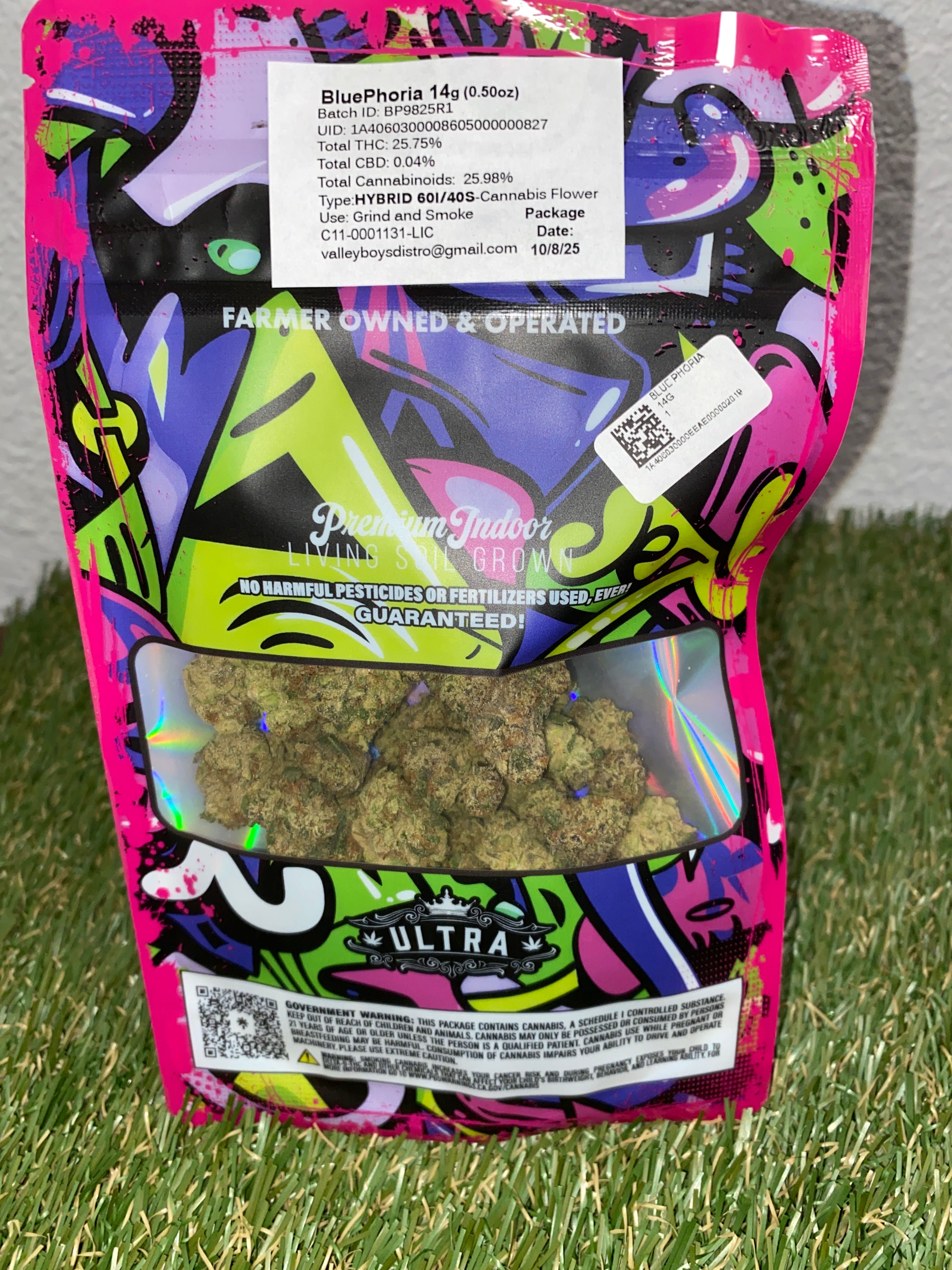 BLUE PHORIA 14G - ULTRA -  - $36 - Flower