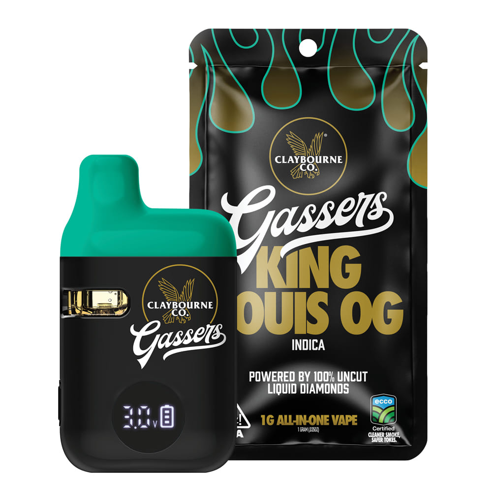 King Louis OG (I) AIO - 1g - Claybourne Co. - King Louis OG (I) - $29.90 - Cartridges