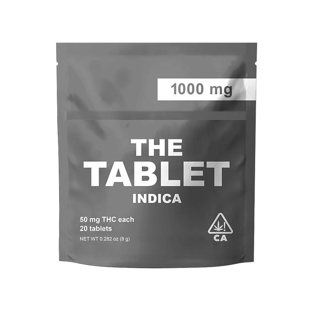 THE TABLET - Indica 50mg tablet 1000MG Total