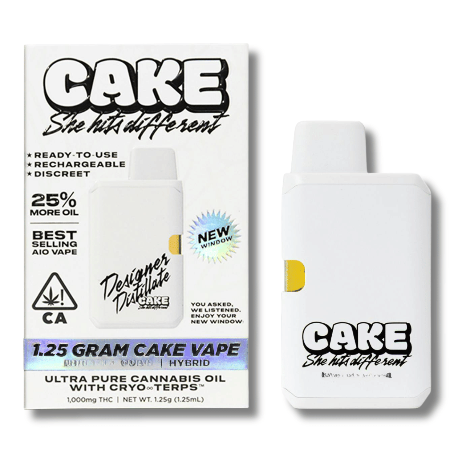 Passion Orange Guava 1.25g AIO - Cake -  - $23.74 - Vapes