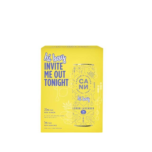CANN - Hi Boy - Lemon Lavender - 4pk