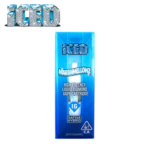 Iced - Marshmellowz - Liquid Diamond Vape Cartridge - 1g *B2G1 EVERYDAY* - Iced - 1g Cart - $17.99 - 510 Cartridges