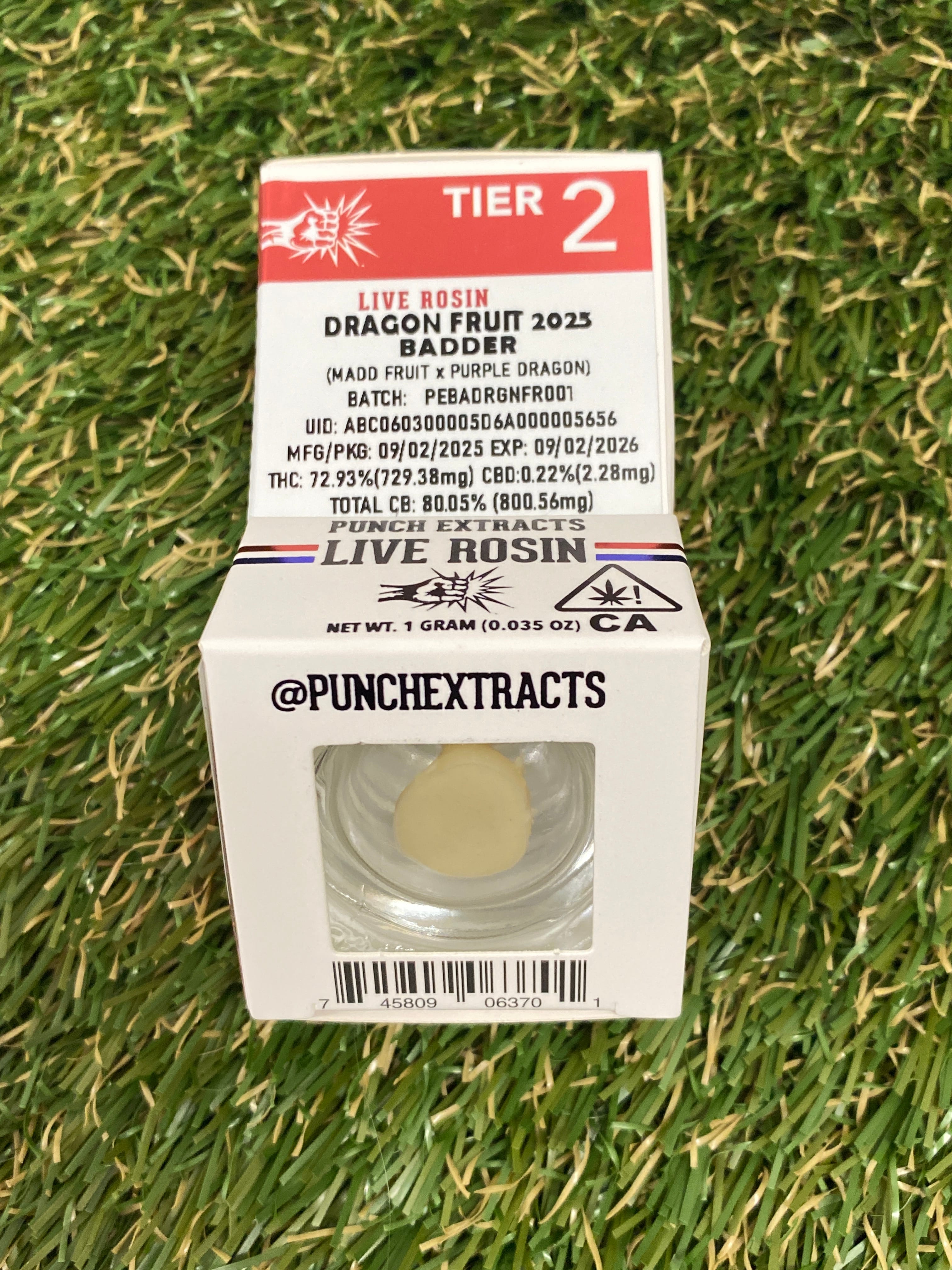 DRAGON FRUIT 1G ROSIN - Punch -  - $48 - Extract (weight - each)