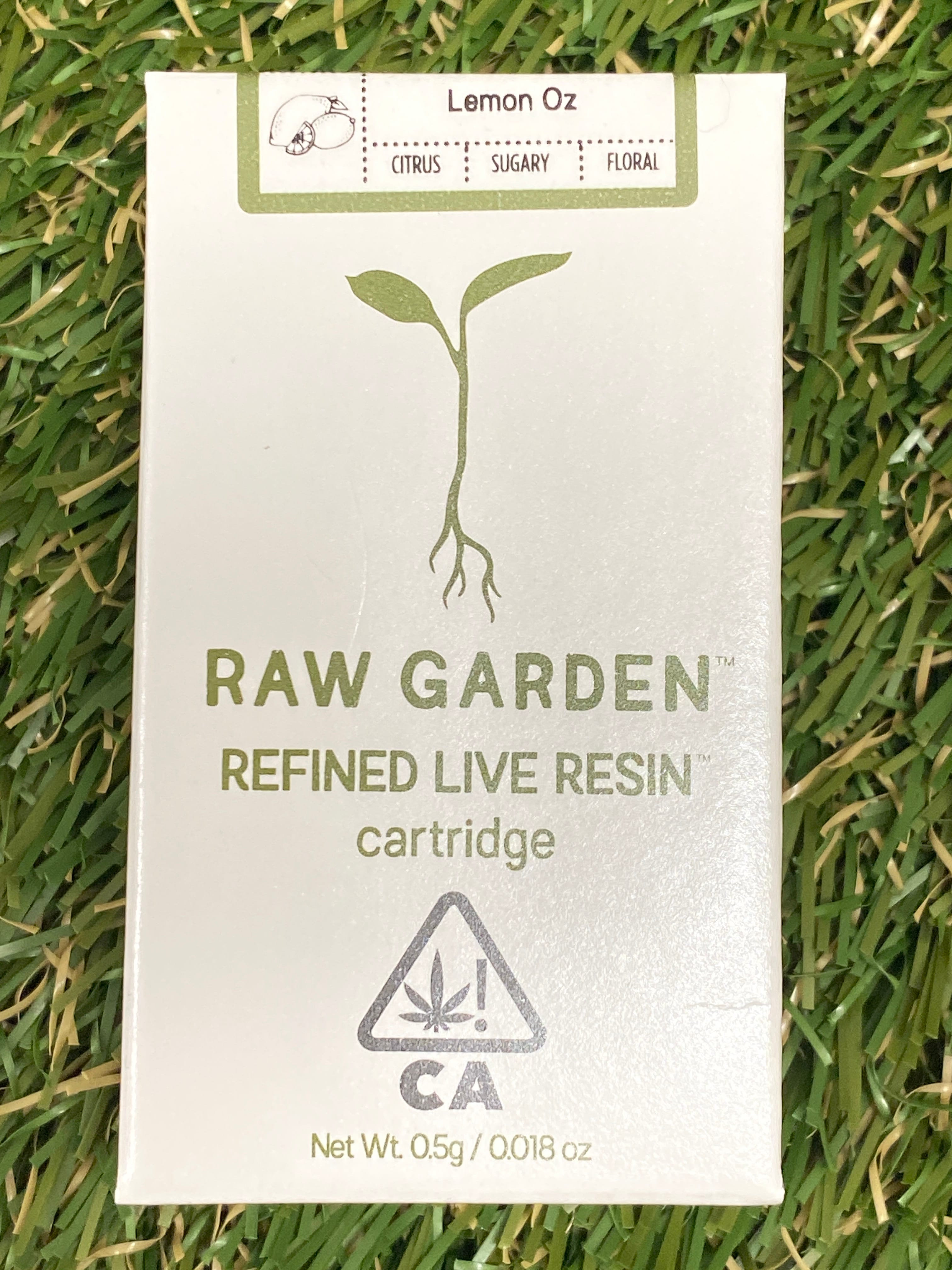 LEMON OZ 0.5G REFILL - Raw Garden -  - $18 - Vape Cartridge