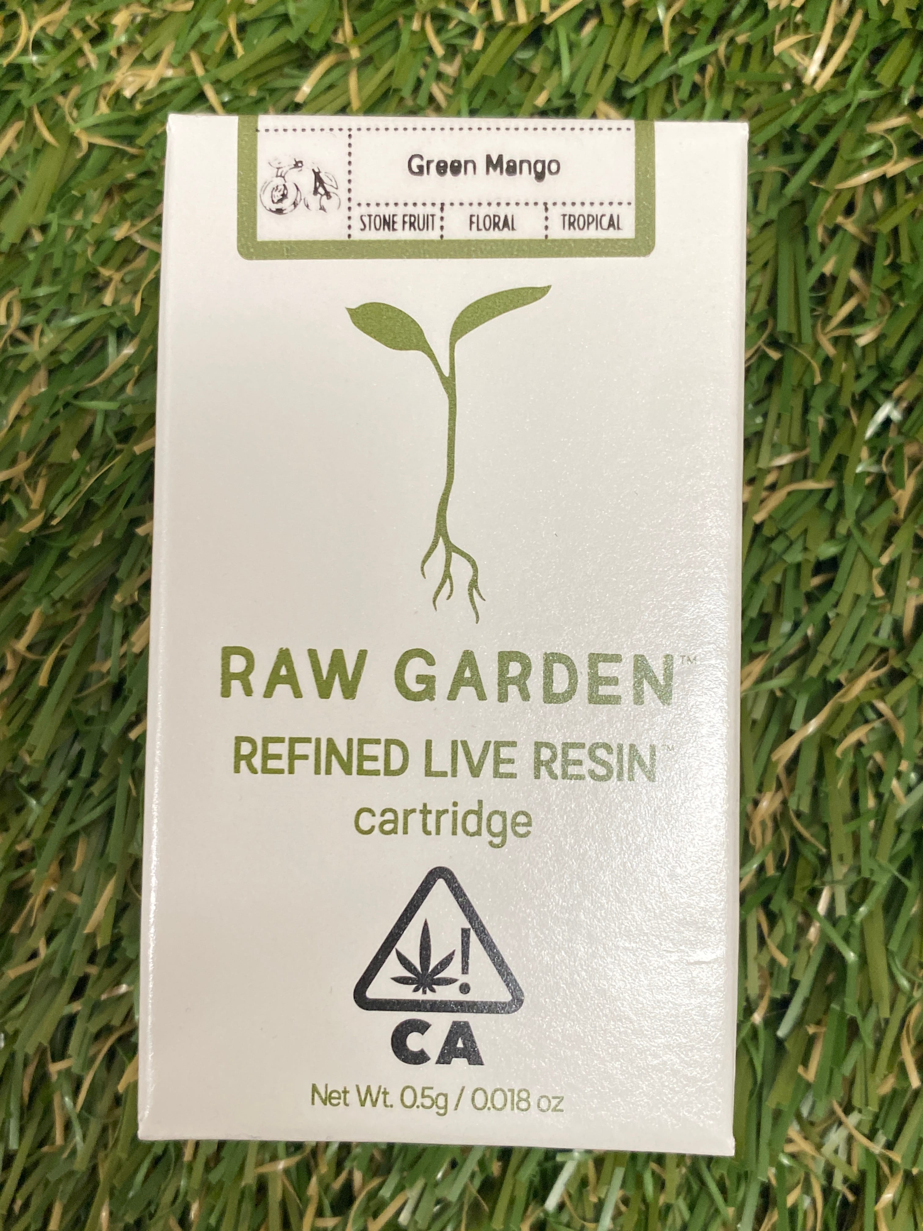 0.5G GREEN MANGO REFILL - Raw Garden -  - $18 - Vape Cartridge