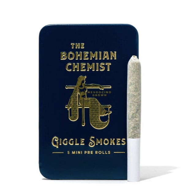 APRICOT HILL 5-PACK PRE-ROLLS | GIGGLE SMOKES | THE BOHEMIAN CHEMIST
