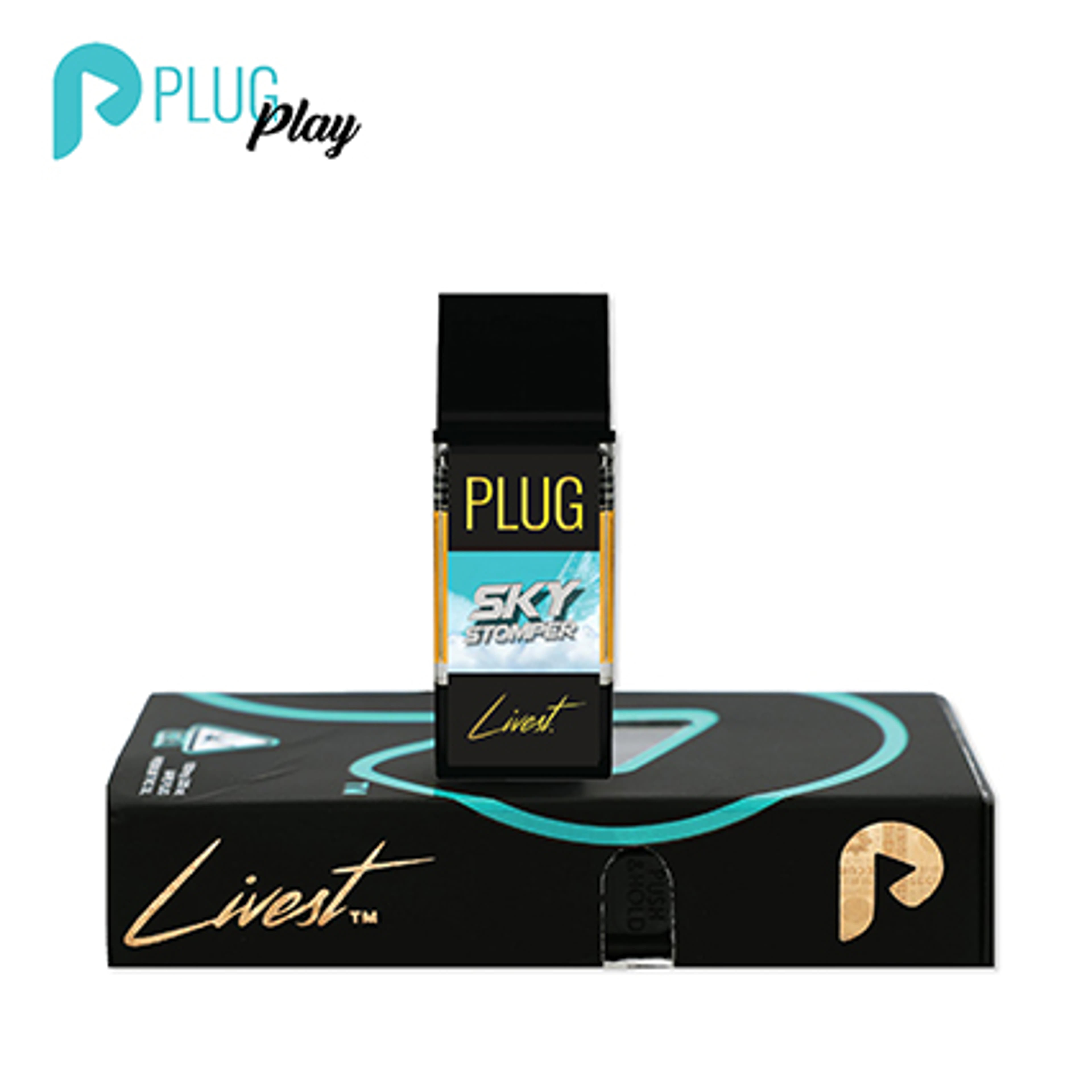 PLUGplay LIVEST - Skystomper - PLUG - 1g - PLUGplay - Live - Full Gram - $37.99 - PLUGplay Pods