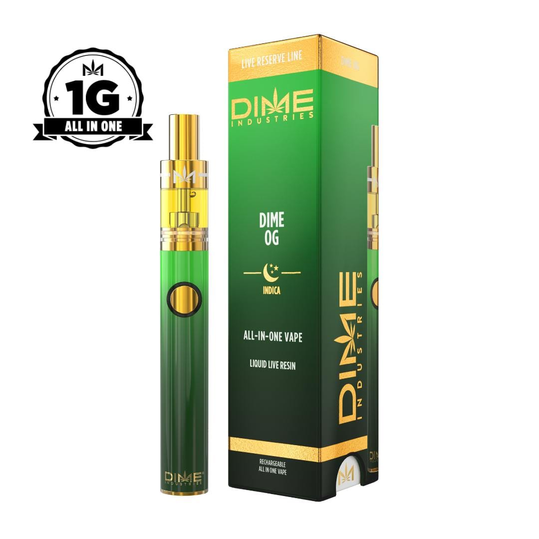 Dime OG 1000mg LIVE All in One Device - Dime Industries -  - $36 - Vapes