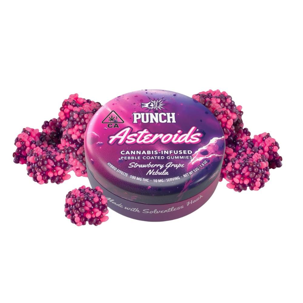 PUNCH EDIBLES & EXTRACTS: Asteroids - Strawberry Grape Nebula