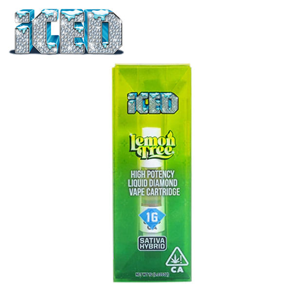 Iced - Lemon Tree - Liquid Diamond Vape Cartridge - 1g *B2G1 EVERYDAY* - Iced - 1g Cart - $17.99 - 510 Cartridges