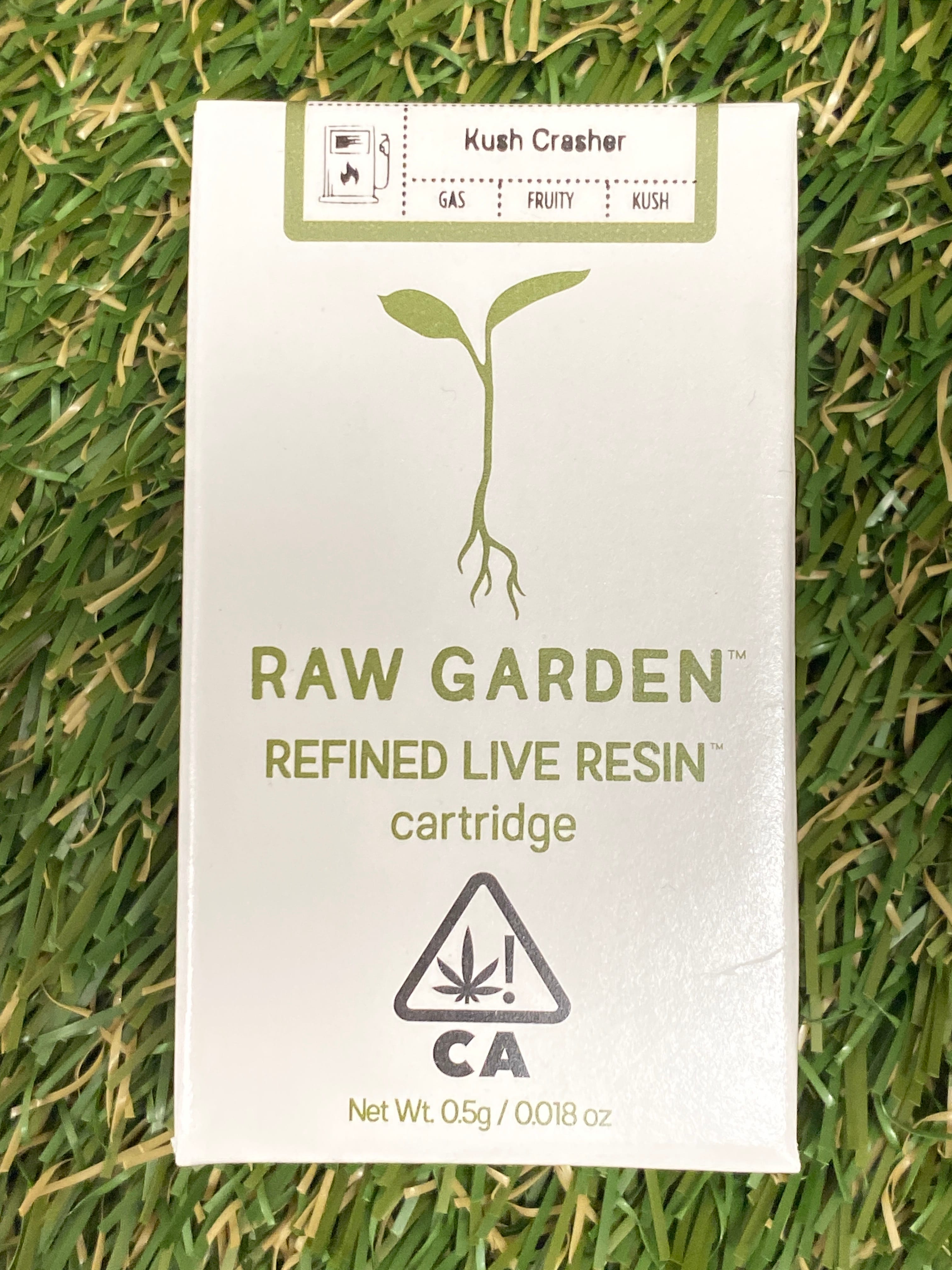 KUSH CRASHER 0.5G REFILL - Raw Garden -  - $18 - Vape Cartridge