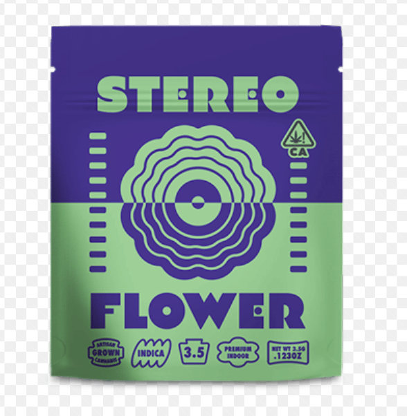 Stereo: Black Orchid - 3.5g - Stereo -  - $35 - Indoor Flower