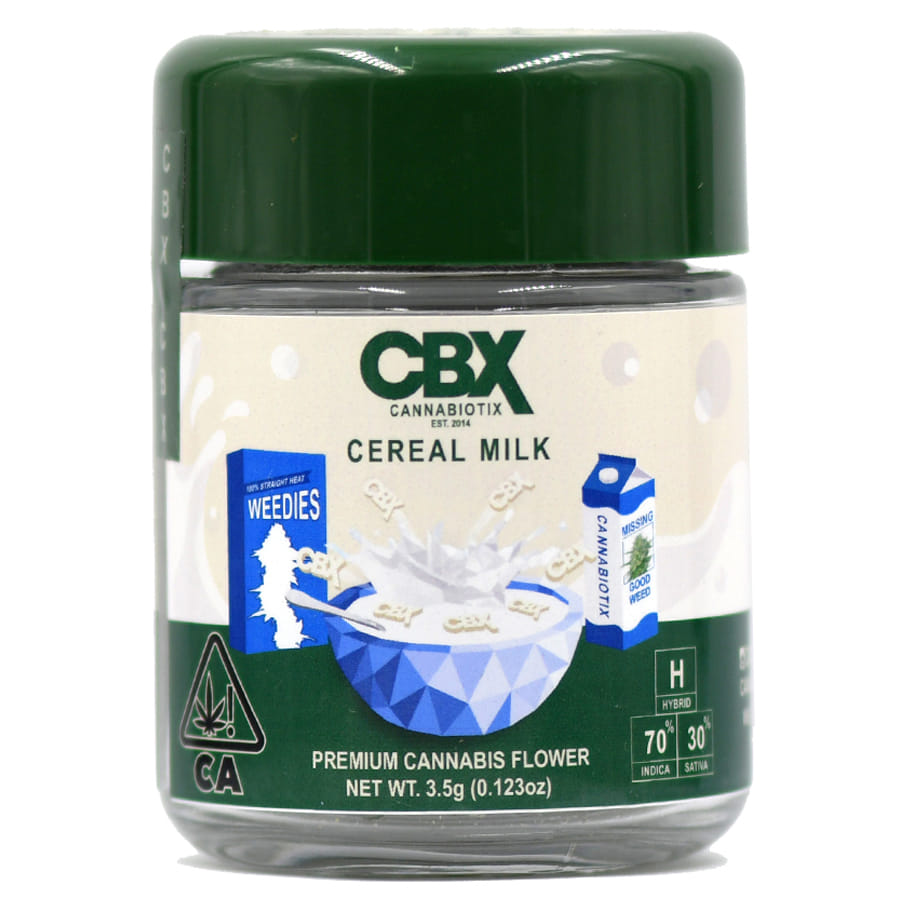Cereal Milk (I/H) 28.35% - 3.5G *SPECIAL PRICING* - Cannabiotix - Eighth - $50 - Flower