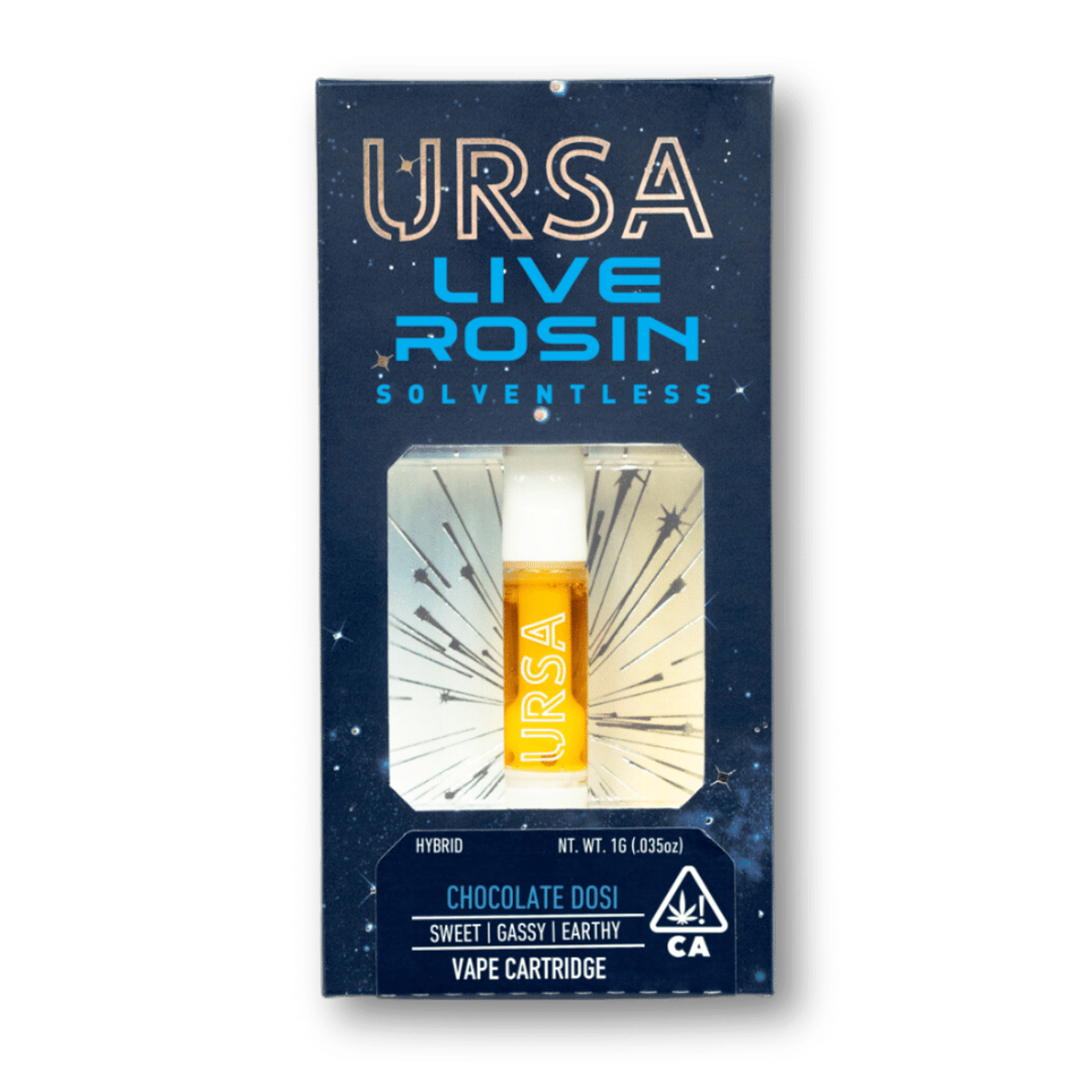 Garlic Starship Rosin Cartridge - URSA Extracts - Gram - $50 - Cartridges