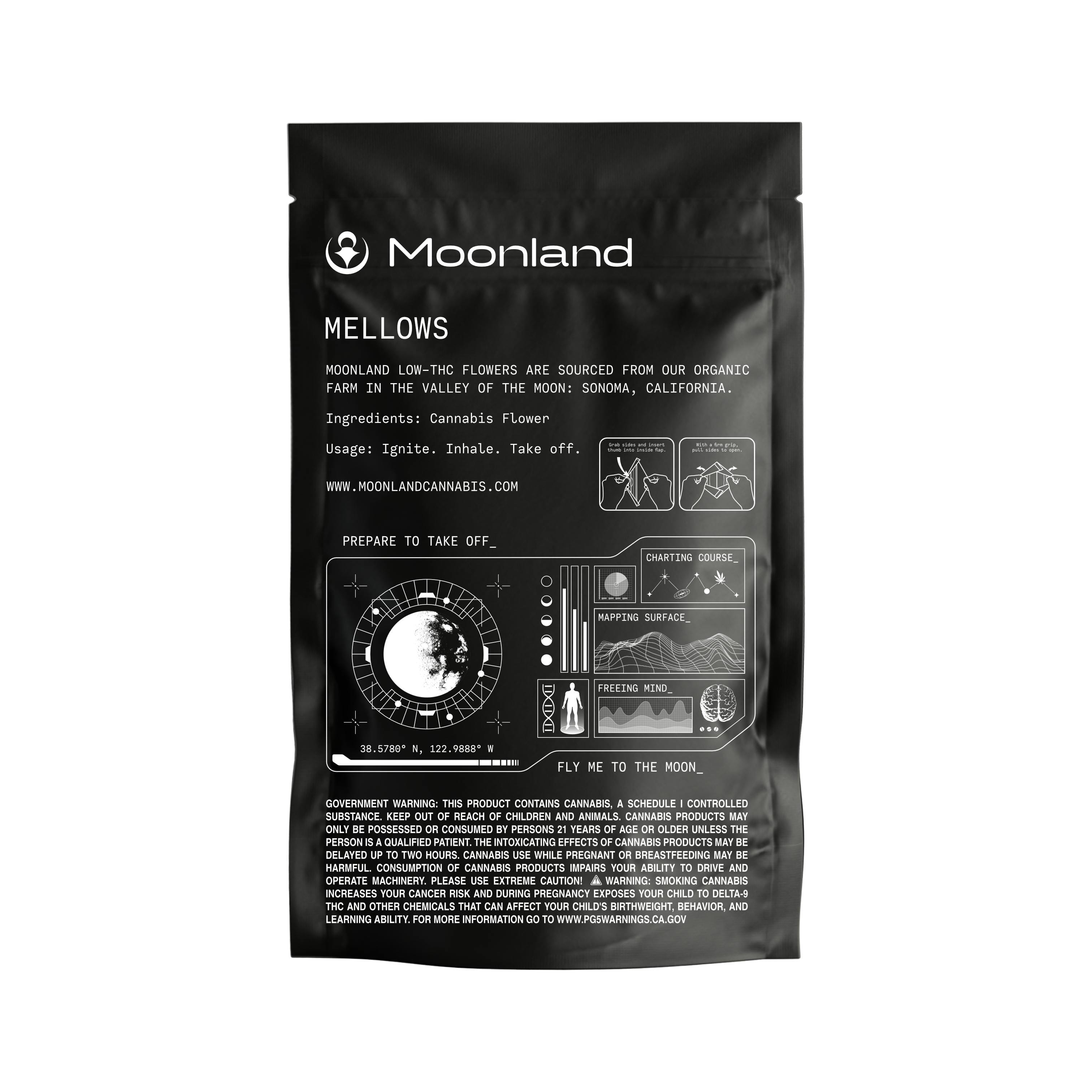 Blueberry Pancakes | Moonland Mellows Pre-Roll Pack - 7g - Moonland Cannabis -  - $15 - Pre-Rolls