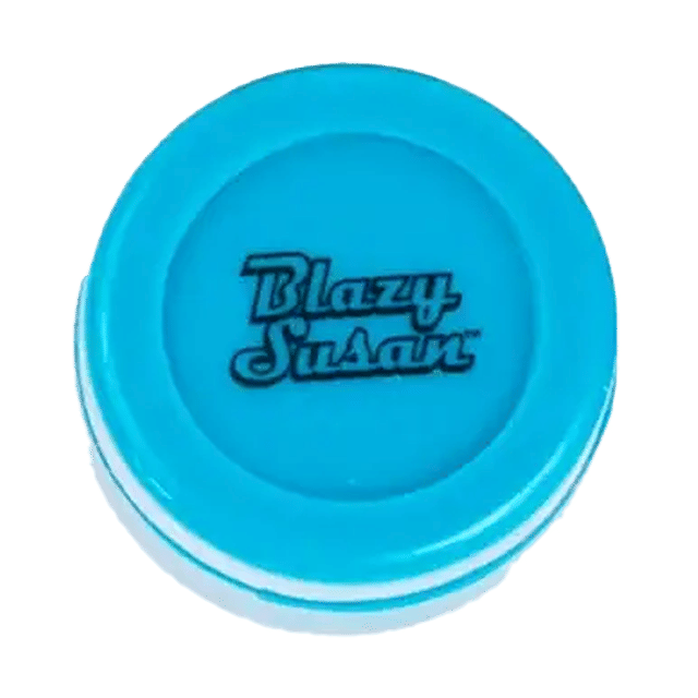 Silicone Wax Jar - Blue