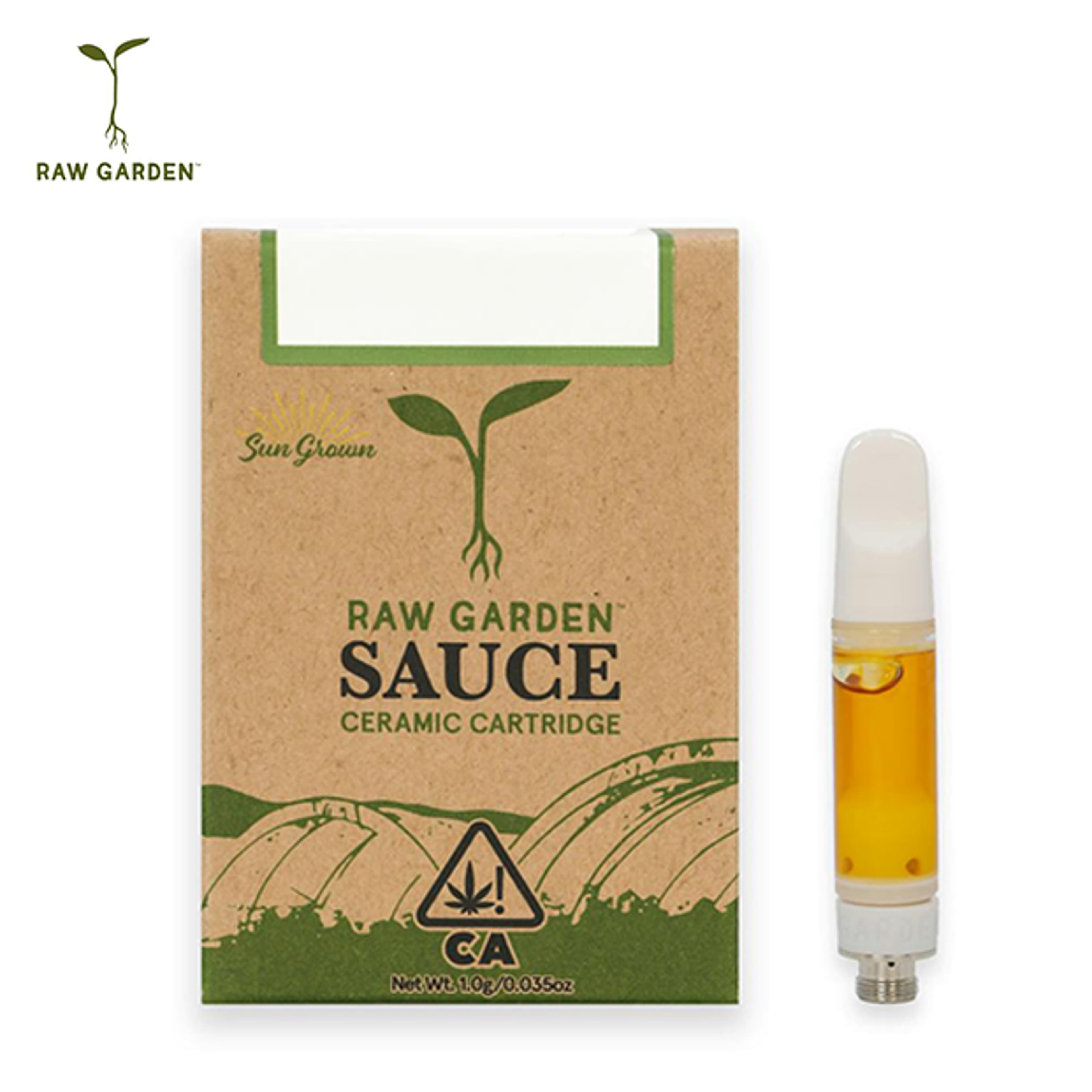 Raw Garden - PB Souffle - Ceramic Sauce Cartridge - 1g - Raw Garden - 1g Sauce Cart - $33.99 - 510 Cured/Live/Rosin Cartridges