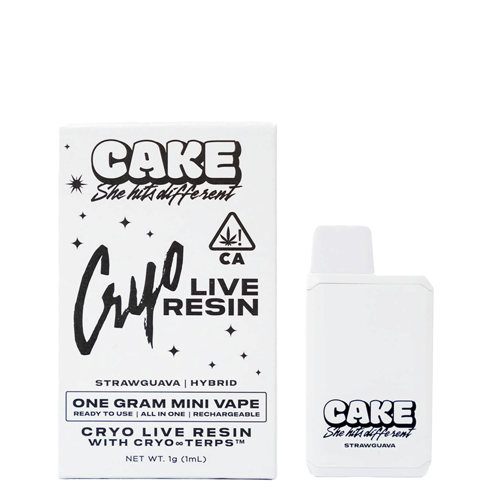 Strawguava Cryo Live Resin Disposable (1G) - Cake - null - $35 - Cartridge