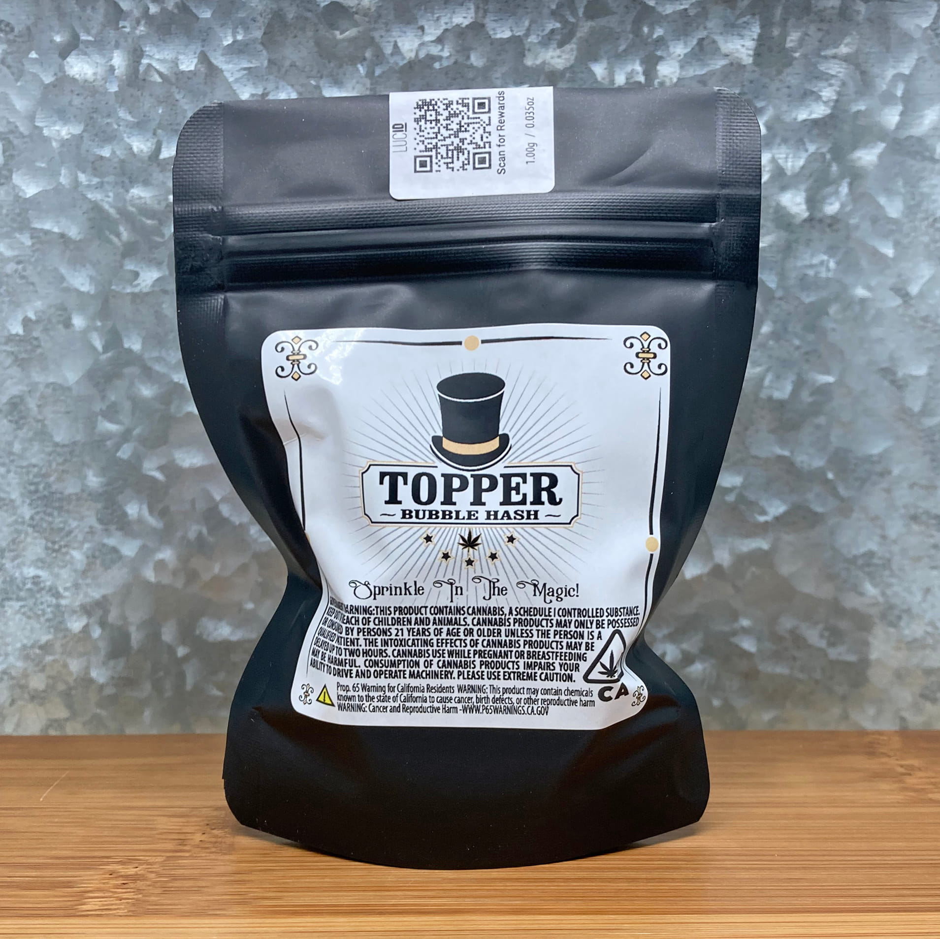 Unpressed Topper Hash 1g - Nasha -  - $26 - Concentrates