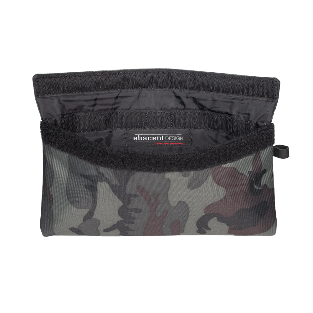 The Banker Smell Proof Pouch - Black Forest Camo - Abscent -  - $15 - Merch