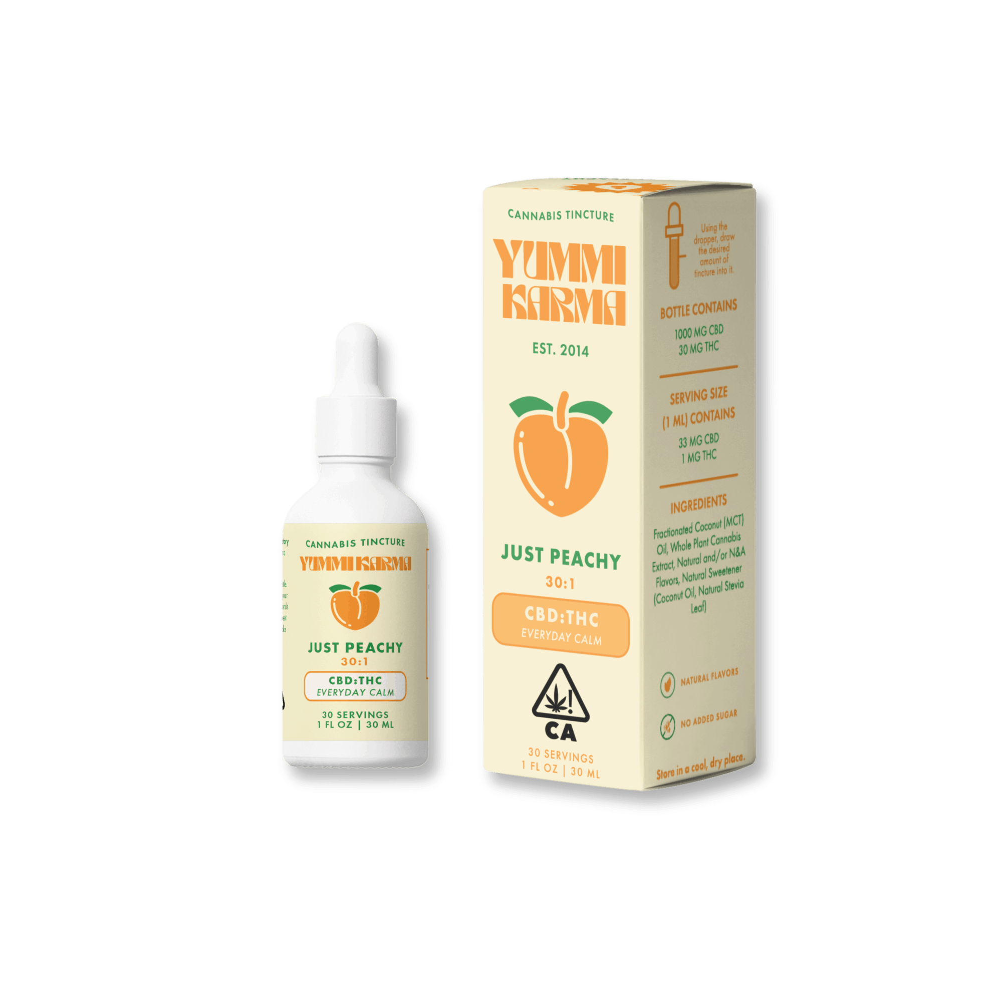 Higher Logic LLC (Yummi Karma) — Just Peachy 30:1 Tincture Drops