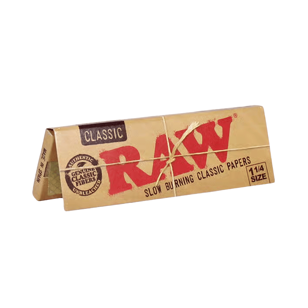 1 1/4 Classic Slim Rolling Papers - Raw Classic - Slim - $2.99 - Merch