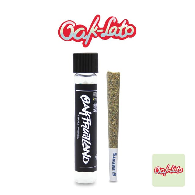 Oak-Lato 1G Non Infused Preroll