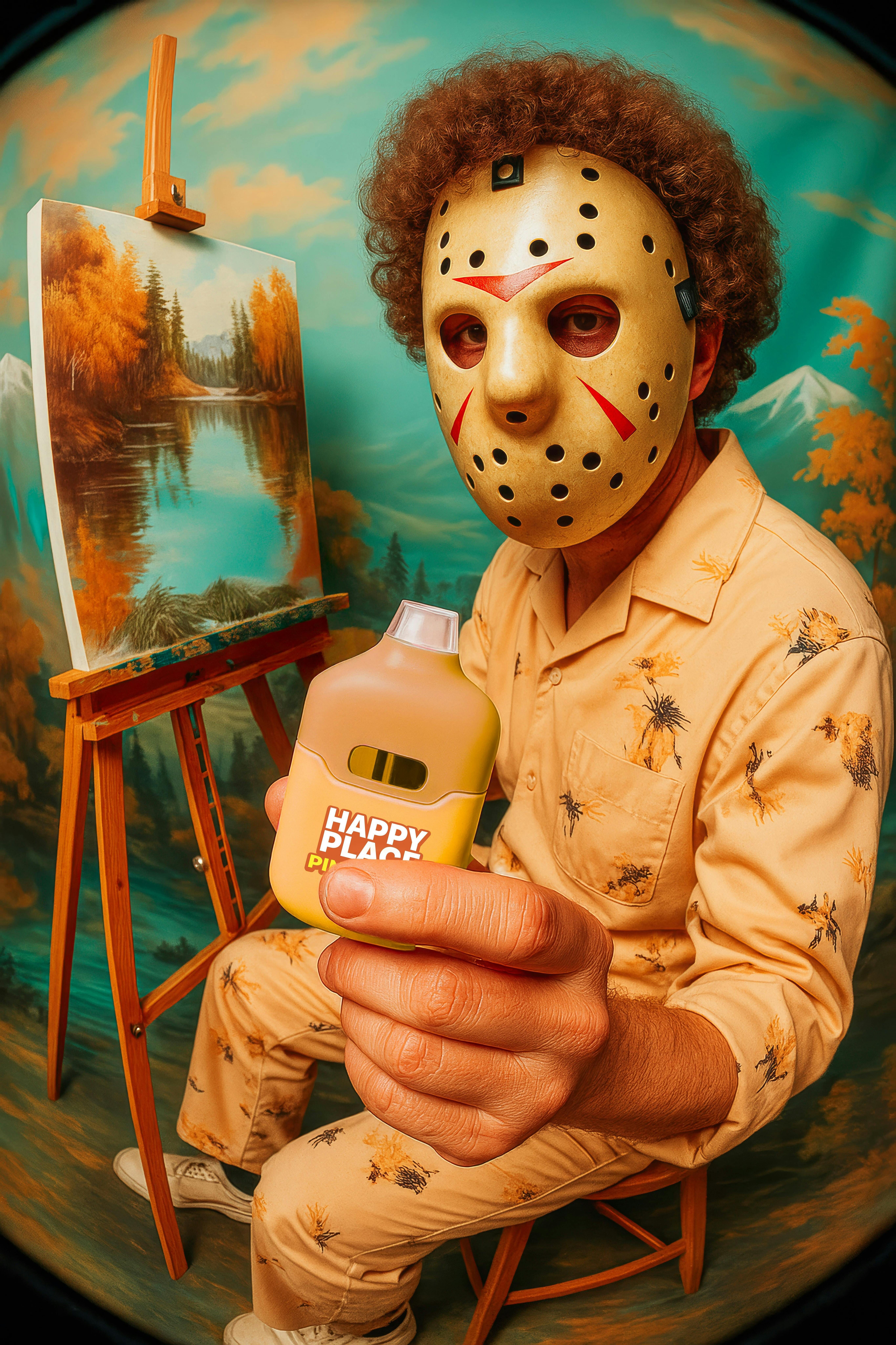 Pineapple Fizz - Disposable - Happy Place - 2 Gram - $19.99 - Disposable Vape (All-In-One, Battery Built-In)