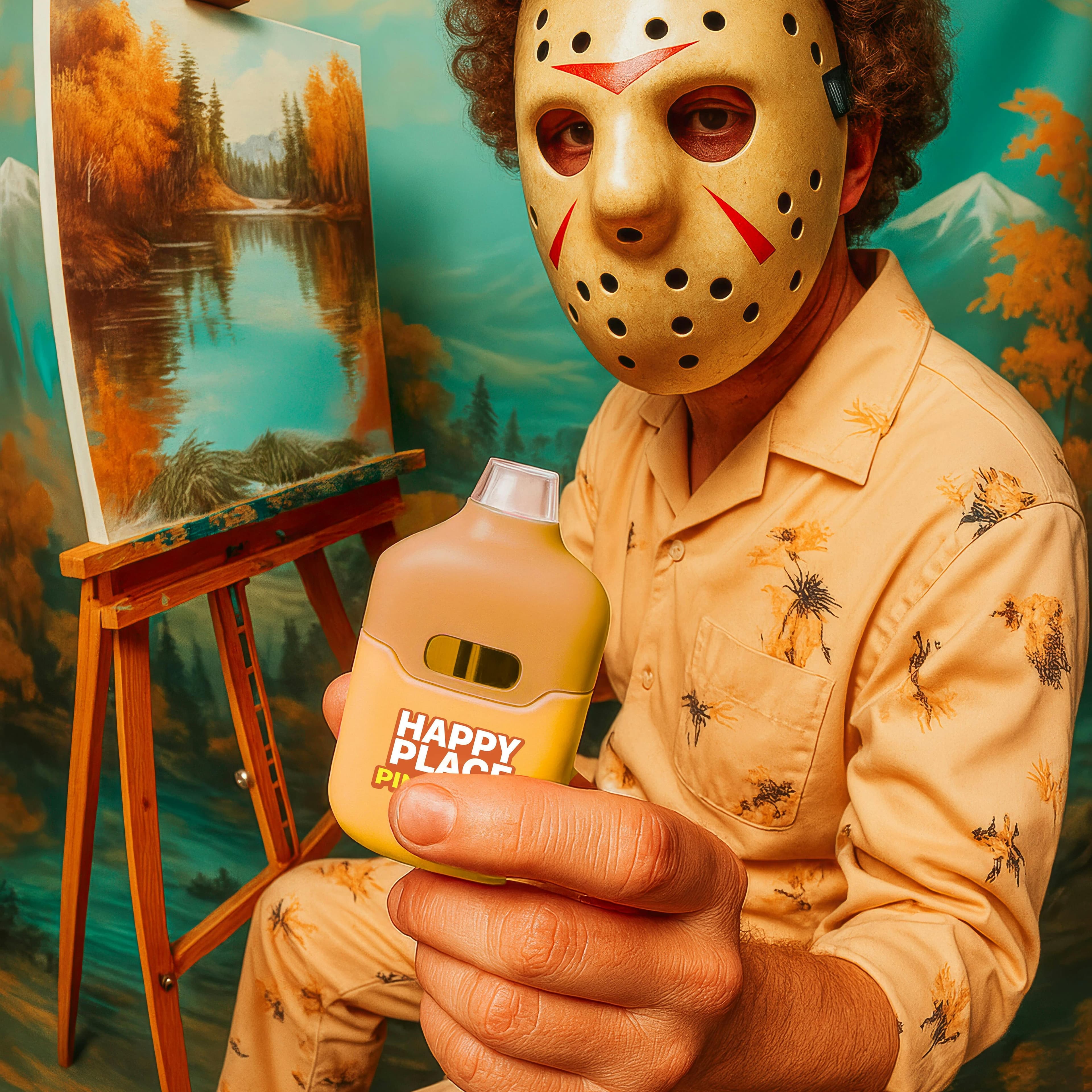 Pineapple Fizz - Disposable - Happy Place - 2 Gram - $19.99 - Disposable Vape (All-In-One, Battery Built-In)