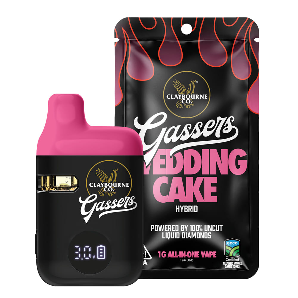 Wedding Cake Liquid Diamond AIO 1g - Claybourne Co. - Wedding Cake Liquid Diamond AIO - $29 - Vape Cartridge