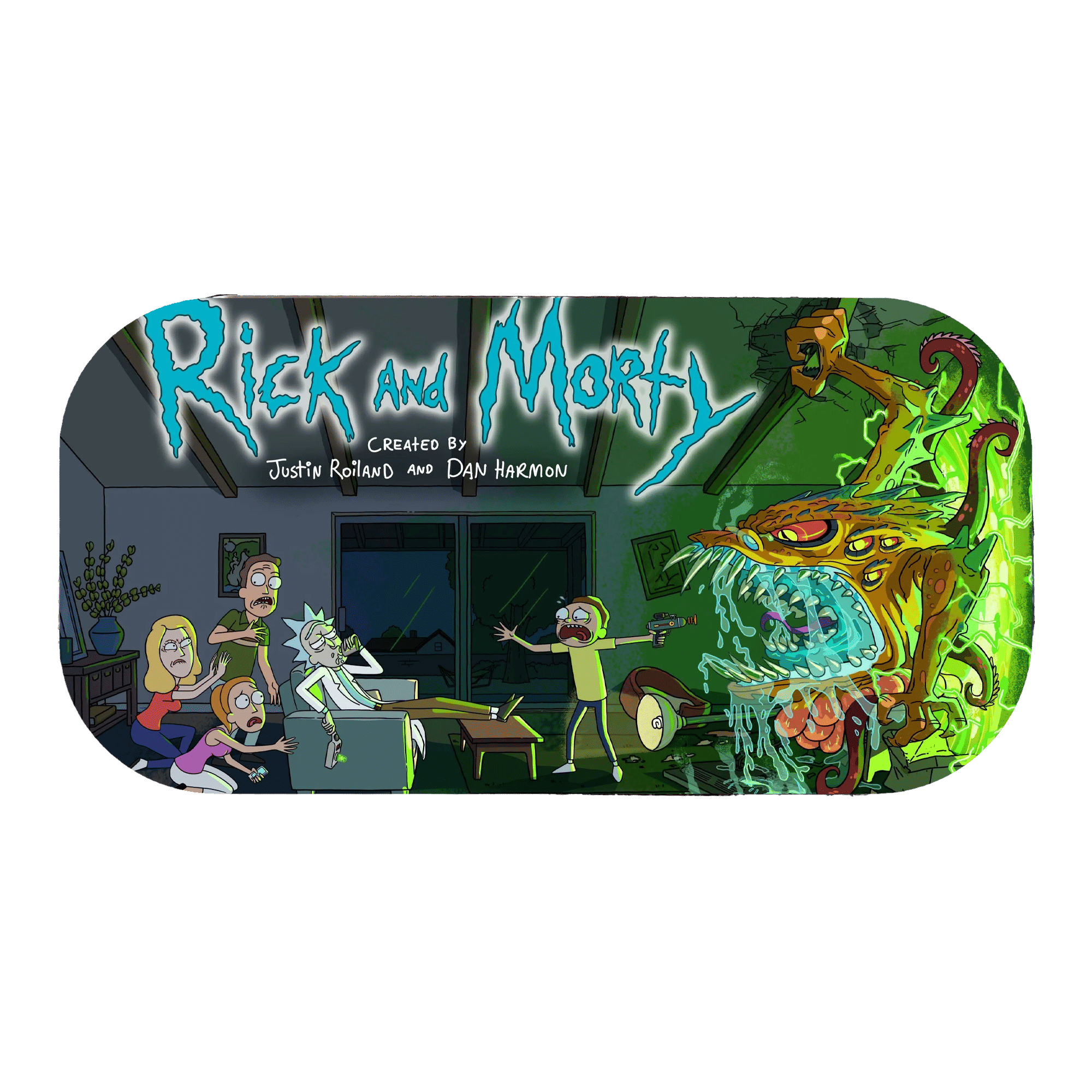 Rick and Morty Rolling Tray Cover - Smith Family - Backwoods -  - $4.99 - Accessories