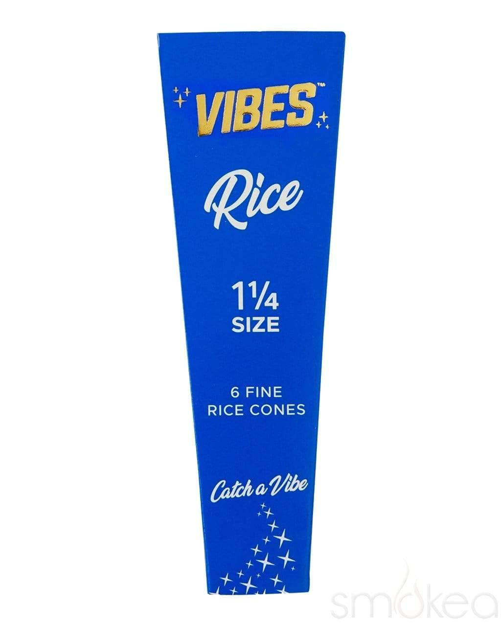Vibes Rice Pre-Rolled Cones - 6-Pack - Vibes - 6-pack Cones - $2.76 - Papers / Rolling Trays / Accessories