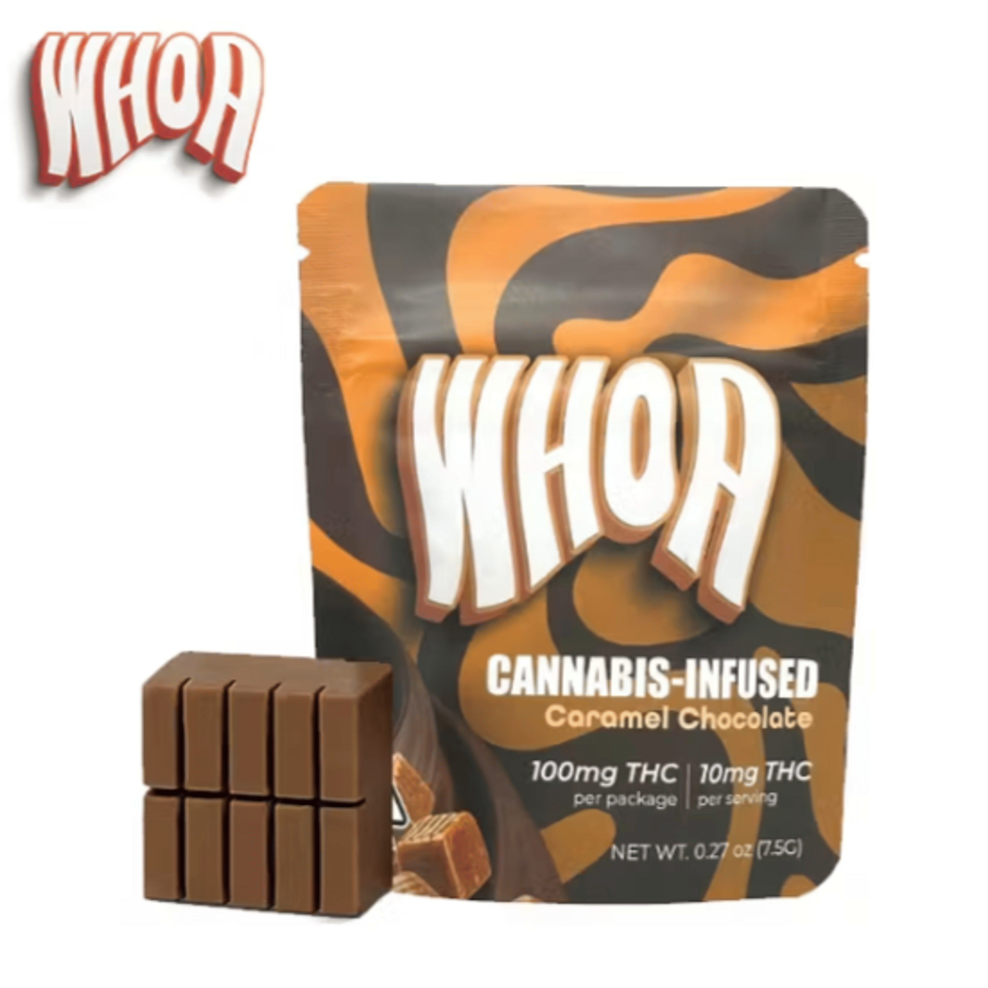 WHOA - Caramel Chocolate - Bite - 100mg *B2G1 EVERYDAY* - WHOA - - $9.99 - Edibles