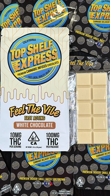 ^WHITE CHOCOLATE Bar (100mg)**BUY 2 GET 1 FOR A PENNY**