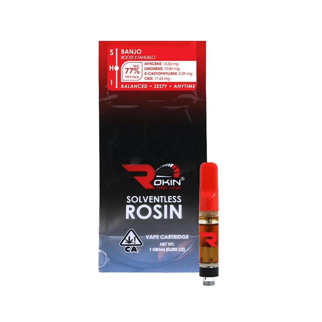 Banjo - 1g Rosin Cartridge - Rokin - 1g Cart - Sativa - $25 - 510 Cartridges