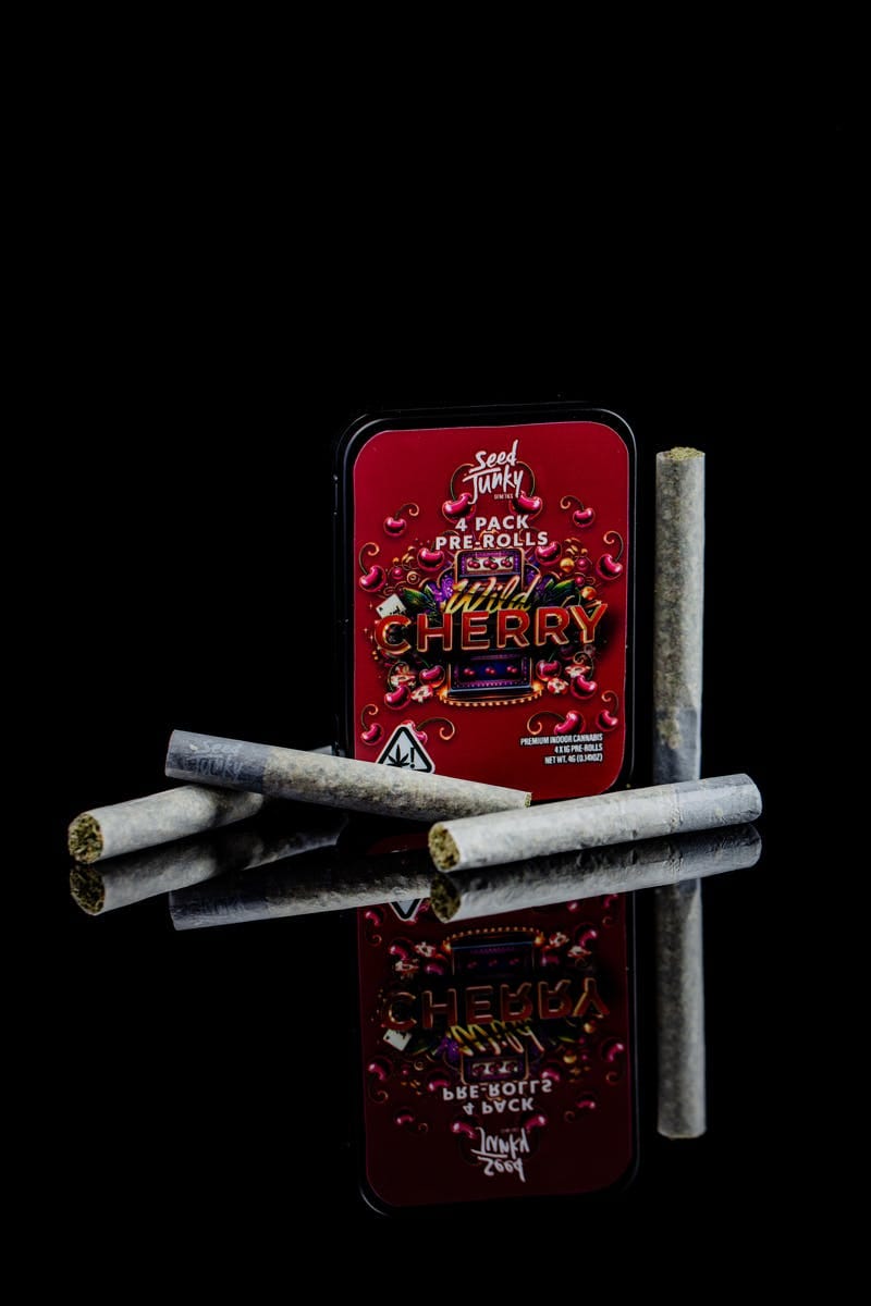 Wild Cherry – 4 Pack (1g Prerolls) - Seed Junky -  - $37.50 - Pre-Rolls