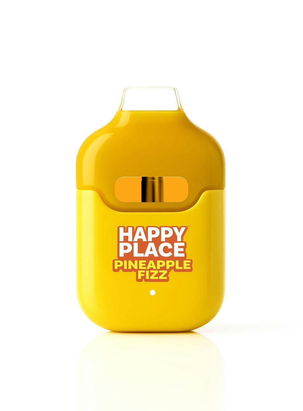Pineapple Fizz - Disposable - Happy Place - 2 Gram - $19.99 - Disposable Vape (All-In-One, Battery Built-In)