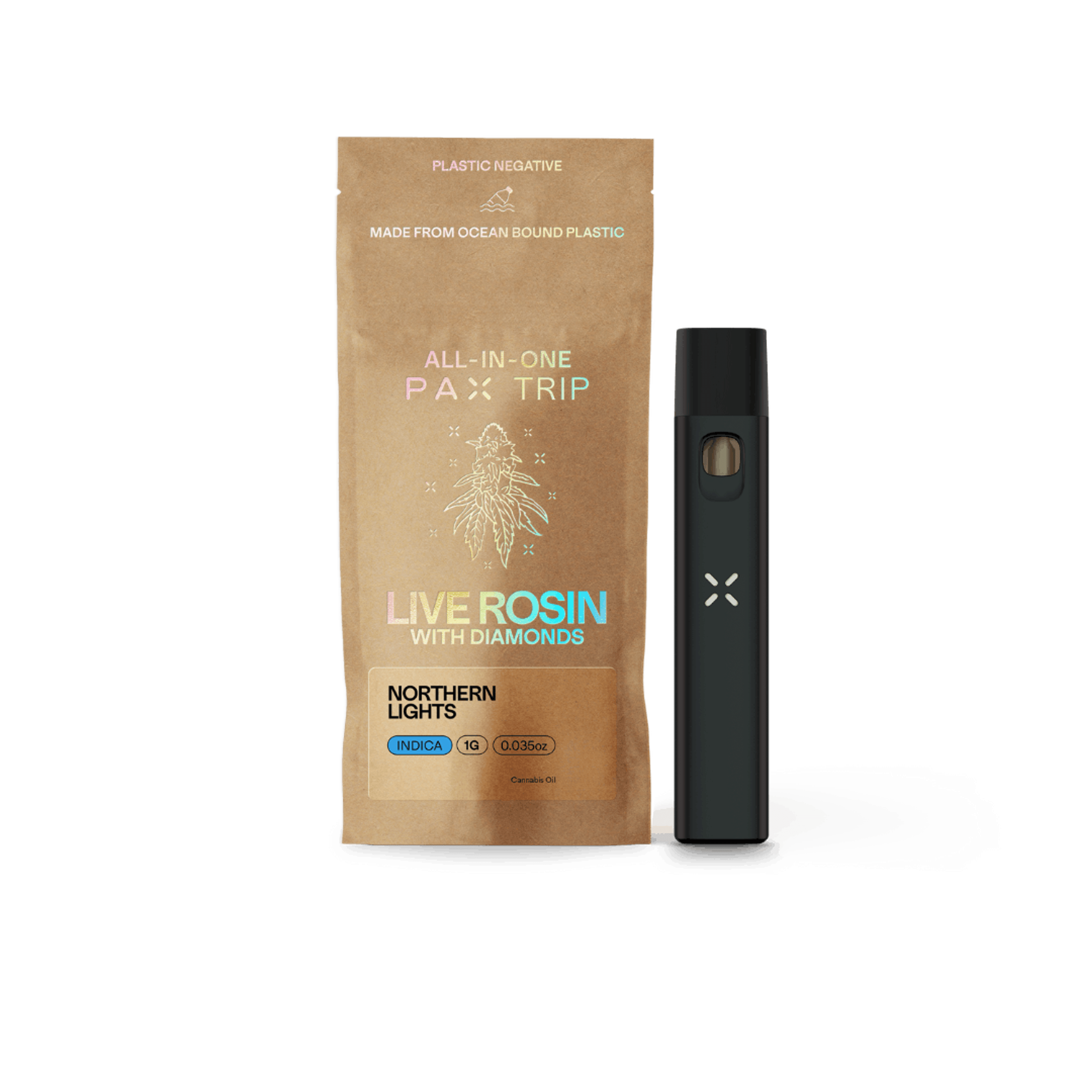 Live Rosin with Diamonds | Northern Lights 1g - PAX - - $50 - Vape Pens