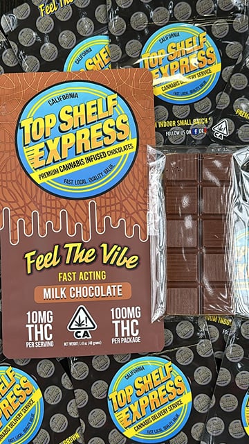 ^MILK CHOCOLATE Bar (100mg)**BUY 2 GET 1 FOR A PENNY**