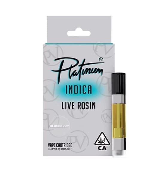 Gushmint - 1g Rosin Cartridge - Platinum Vape - 1g Cart - Indica - $25 - 510 Cartridges
