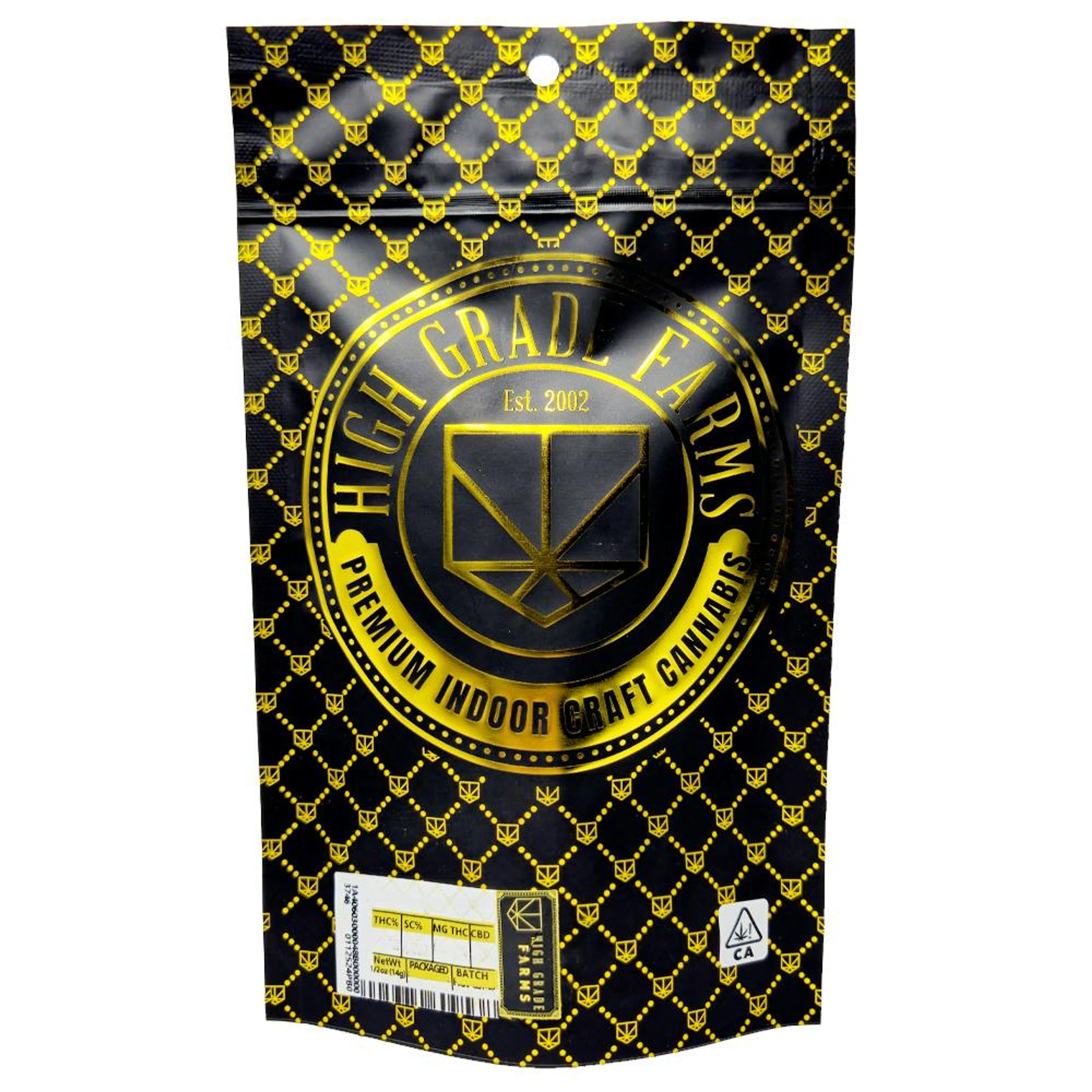 Platinum Donny Smalls 27.40% - 14g - High Grade Farms - Half Ounce - $51.86 - Flowers